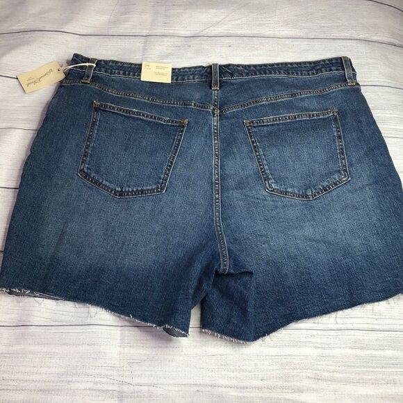 Universal Thread High Rise Boyfriend Jean Shorts Size 22W NWT - Picture 5 of 8